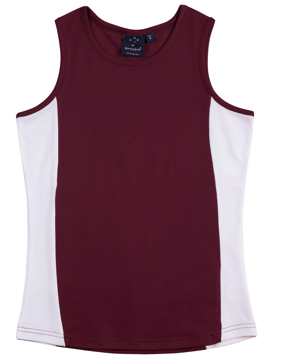ladies truedry contrast singlet