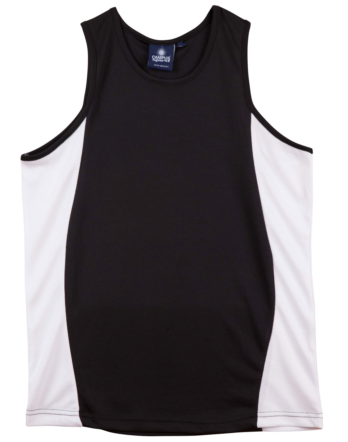 Kid's truedry contrast mesh singlet