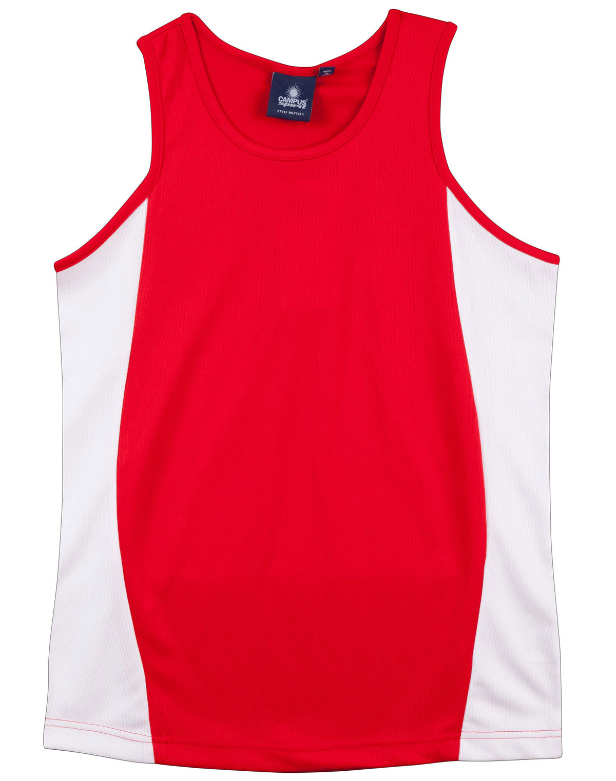 Kid's truedry contrast mesh singlet