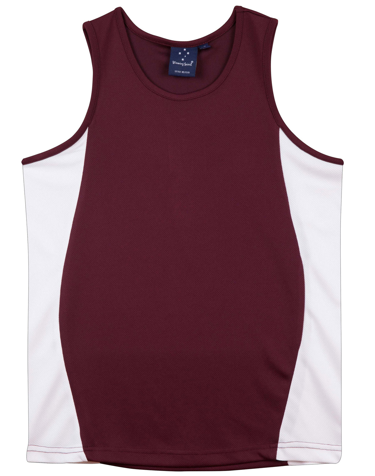 Men's Truedry Contrast Mesh Singlet