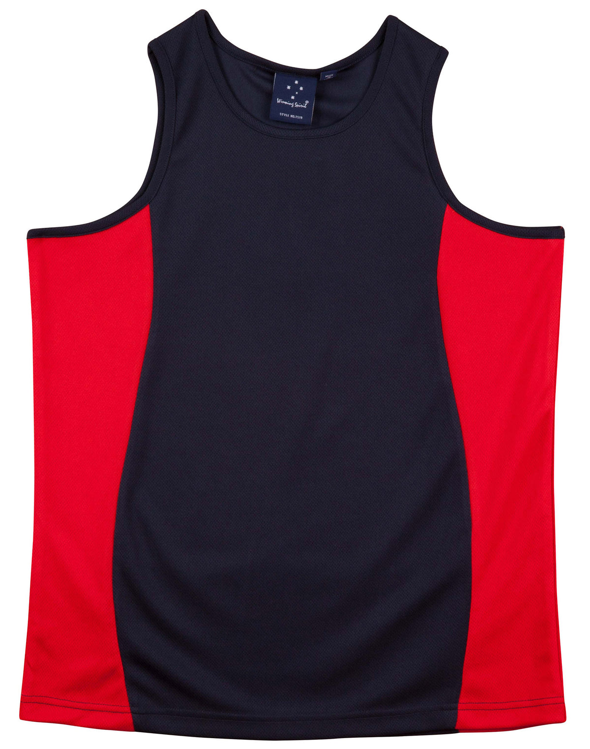 Men's Truedry Contrast Mesh Singlet