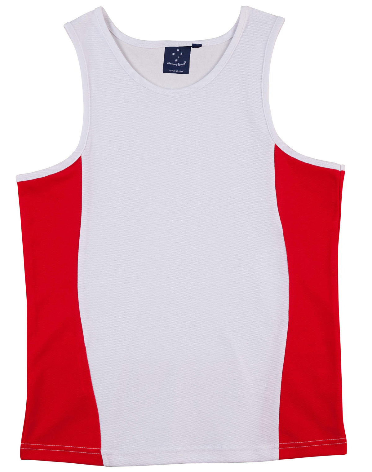 Men's Truedry Contrast Mesh Singlet