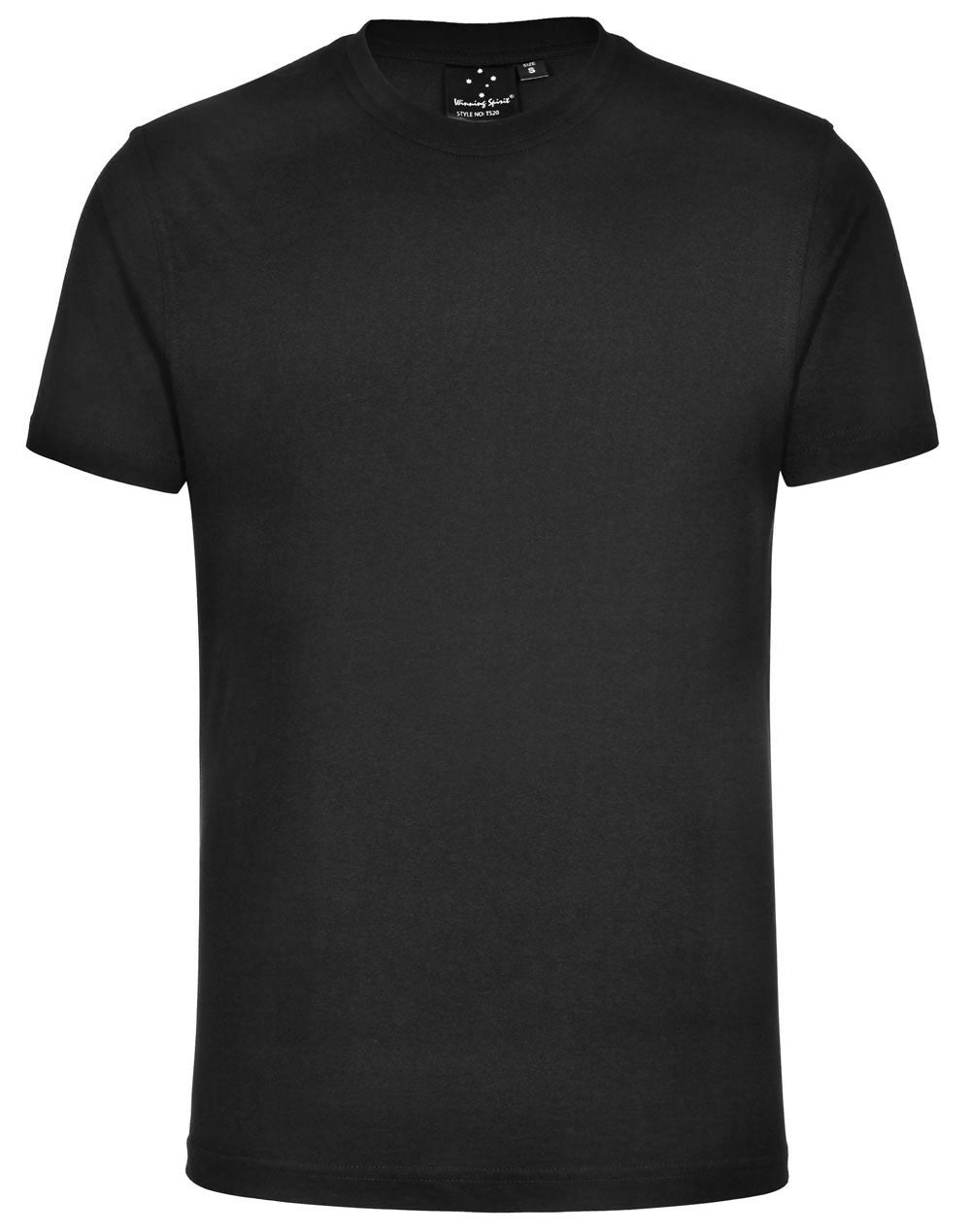 155gsm Unisex Cotton Tee - Black