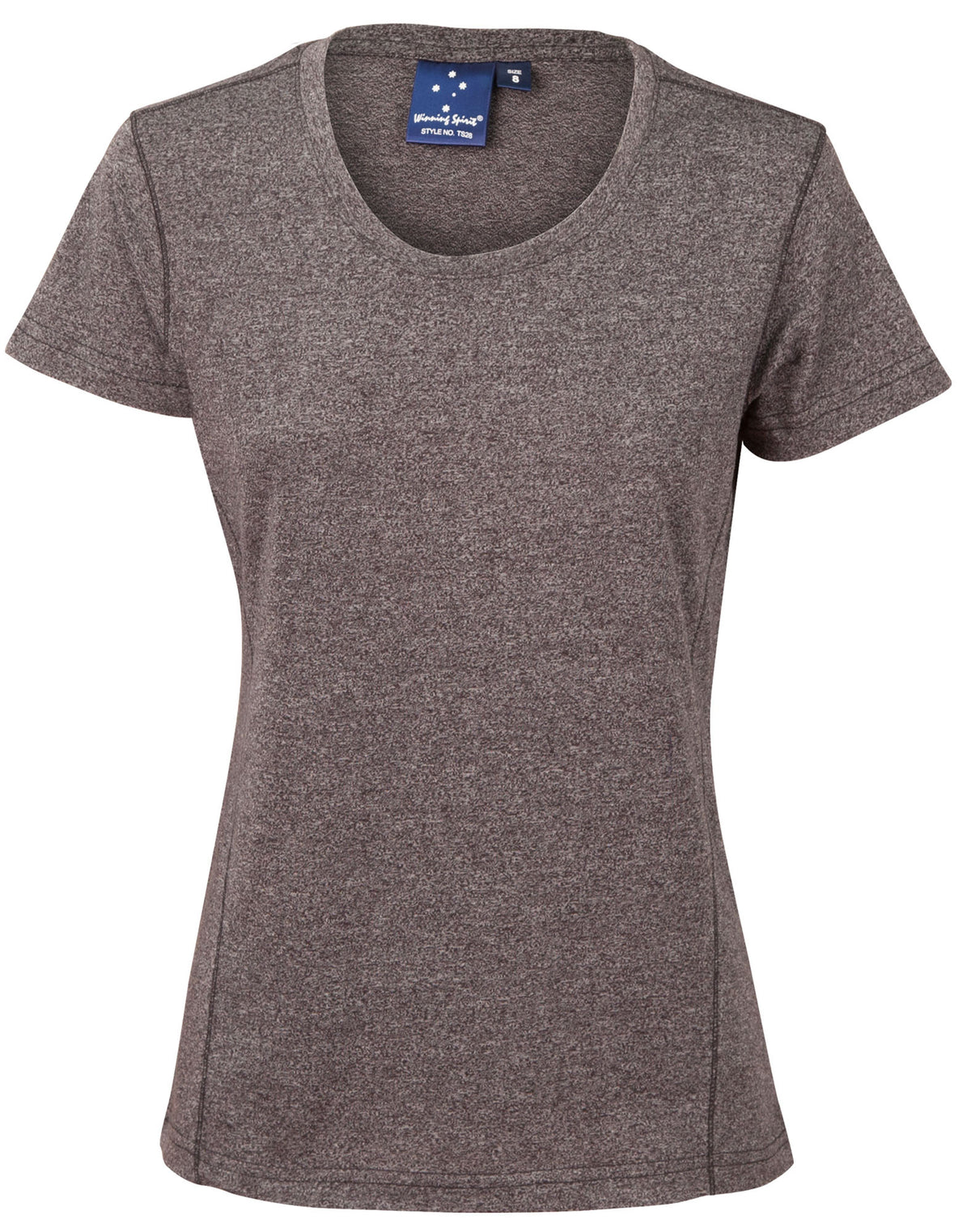 Ladies' Cool Heather S/S Tee - Black