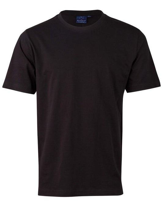 Kid's Cotton Semi Fitted Tee - Black