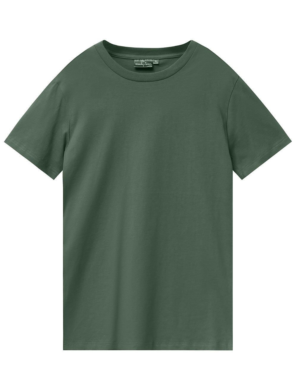 Men's Premium Cotton Tee - Army Green