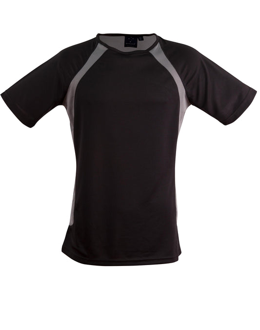 Men's Premier Tee Shirt - Black.Ash