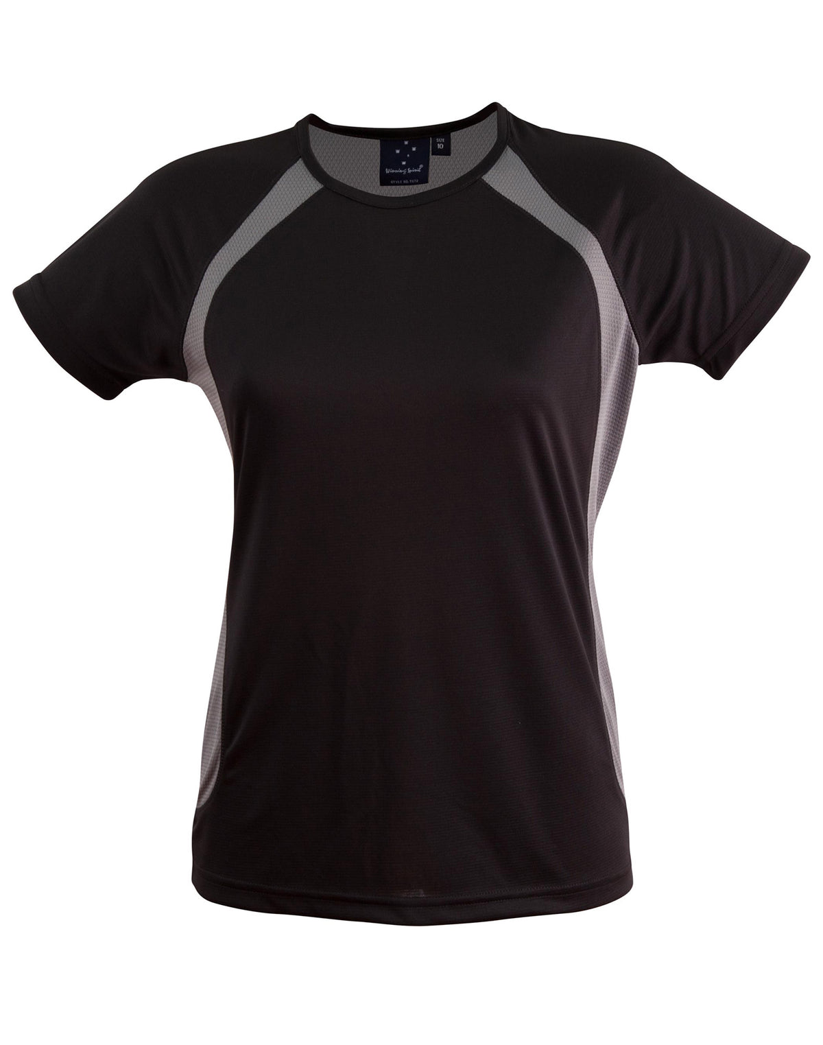 Ladies' Premier Tee Shirt - Black.Ash