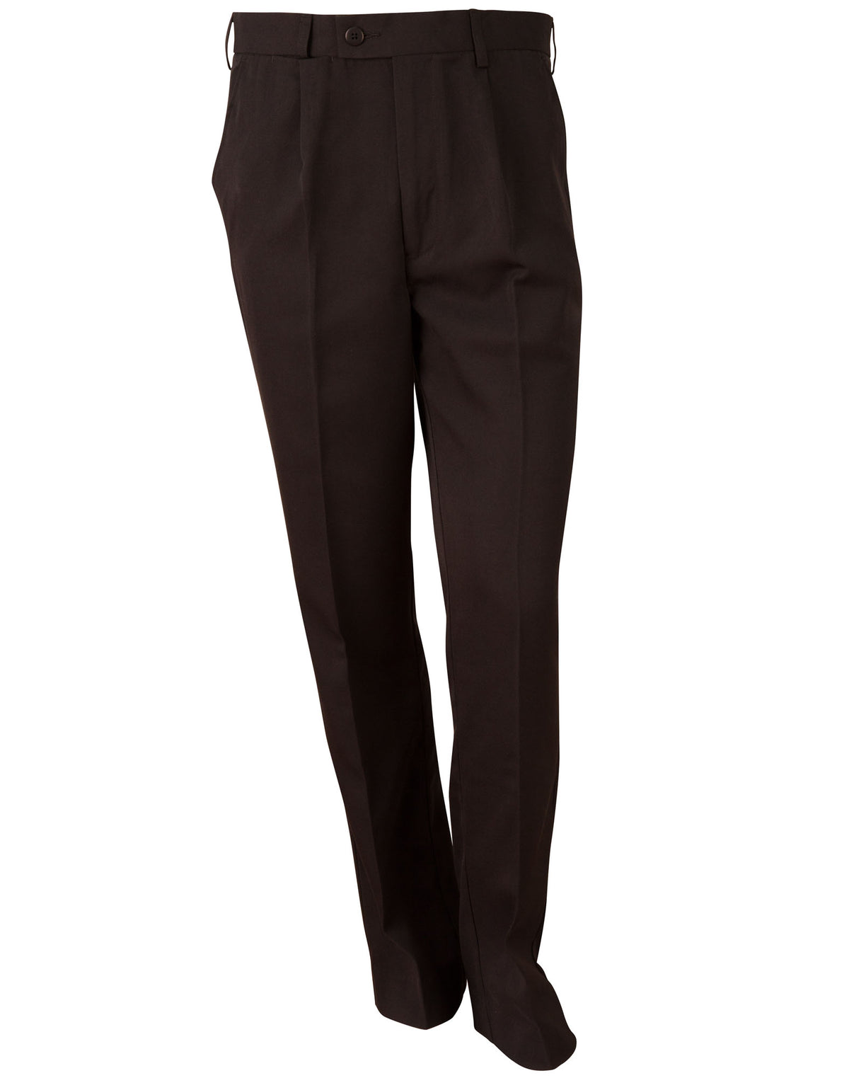 mens permananent press pants reg - Black