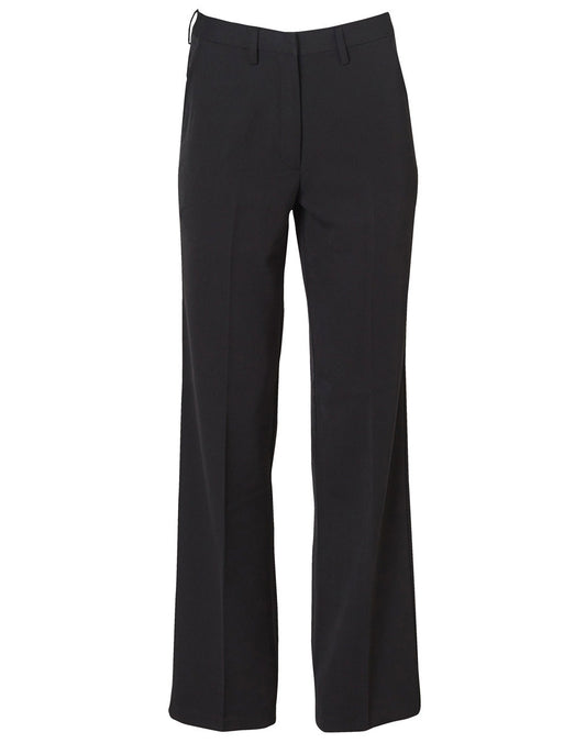 Ladies Permanent Press Pants - Black