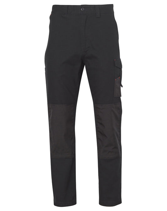 Heavy Duck Weave Dura-Wear Work Pant - Stout - Black