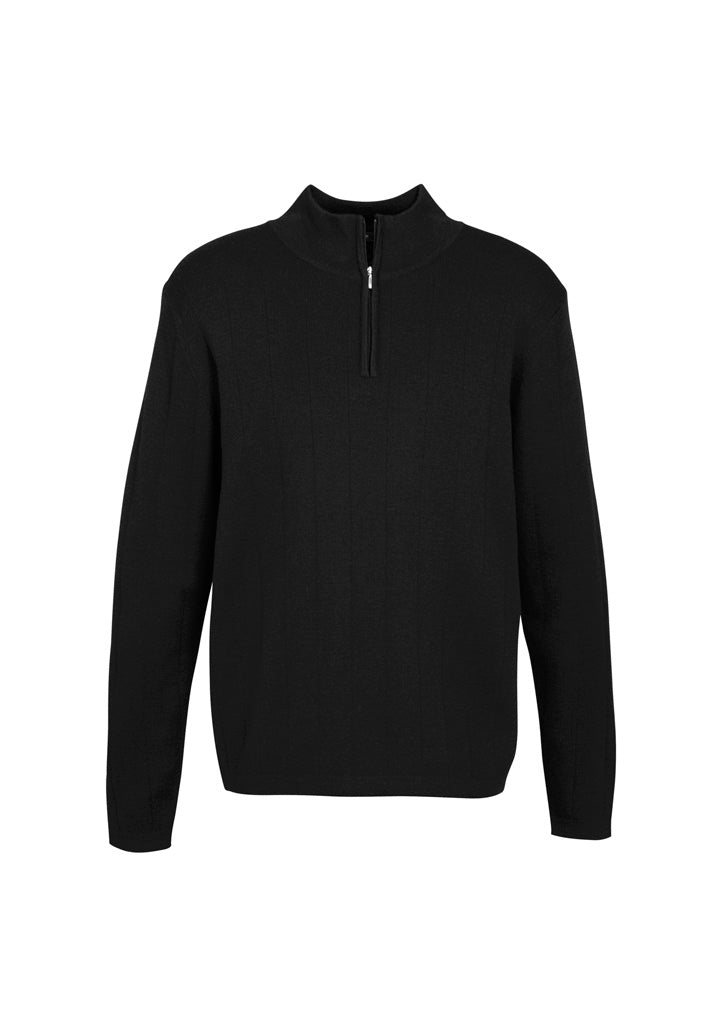 Mens 80/20 Wool Pullover - Black