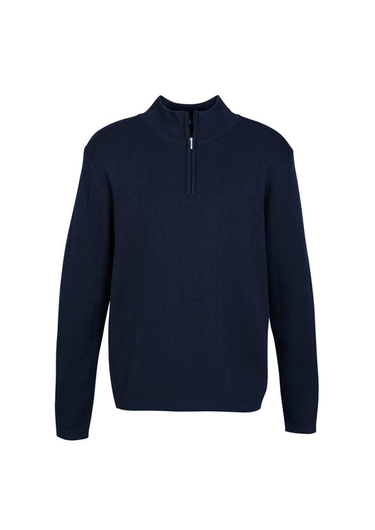 Mens 80/20 Wool Pullover - back