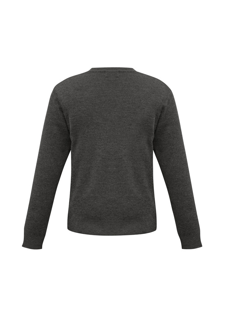 Mens Woolmix Knit Pullover - back