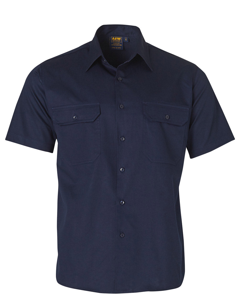 cool-breeze S/S cotton work shirt