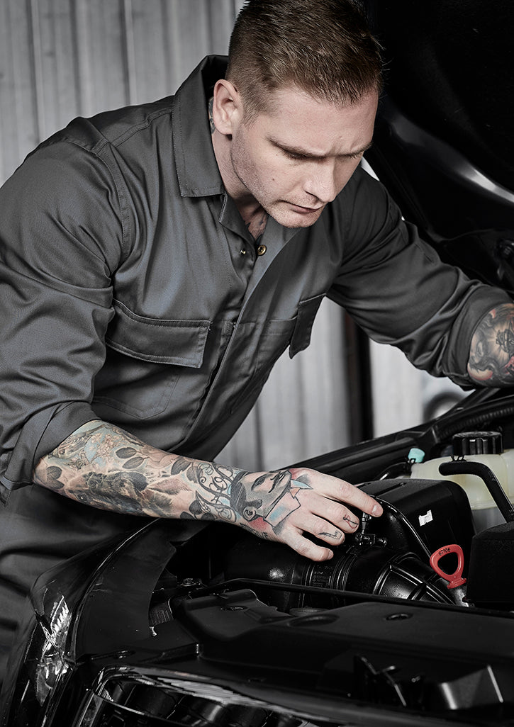 Mens Service Overall - Charcoal