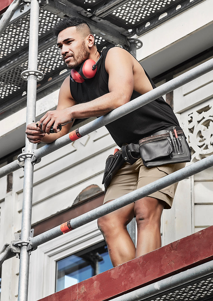 Mens Streetworx Sleeveless Tee - Black