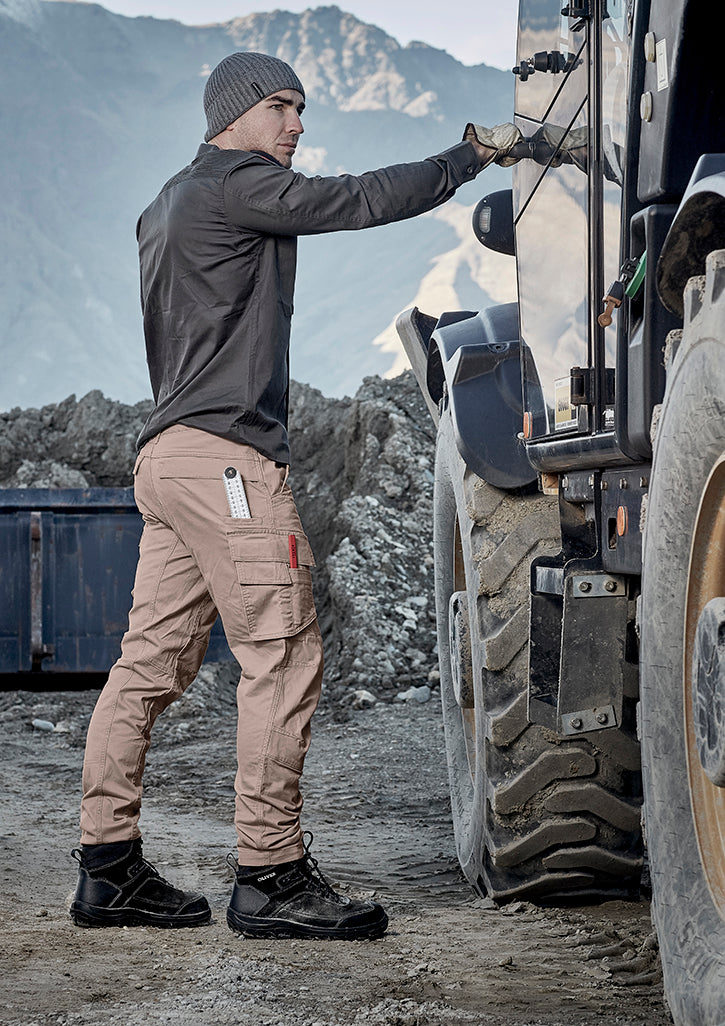 Mens Streetworx Curved Cargo Pant - Navy