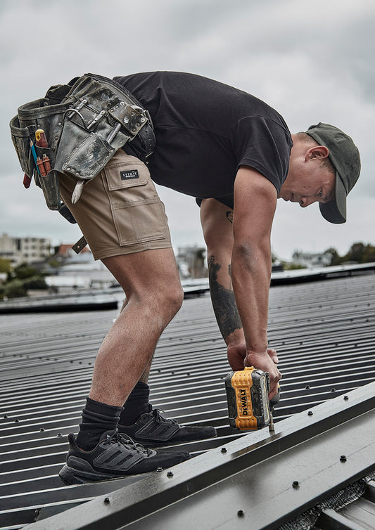 Mens Essential Stretch Cargo Short - Navy