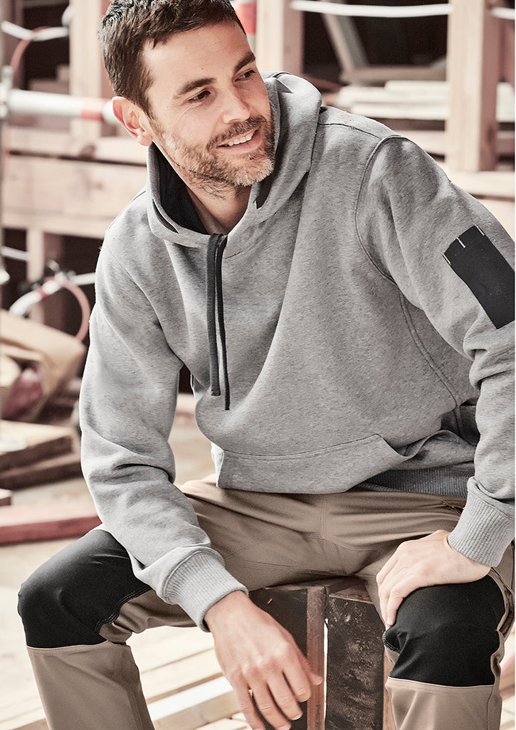 Unisex Multi-Pocket Hoodie - Slate/Charcoal