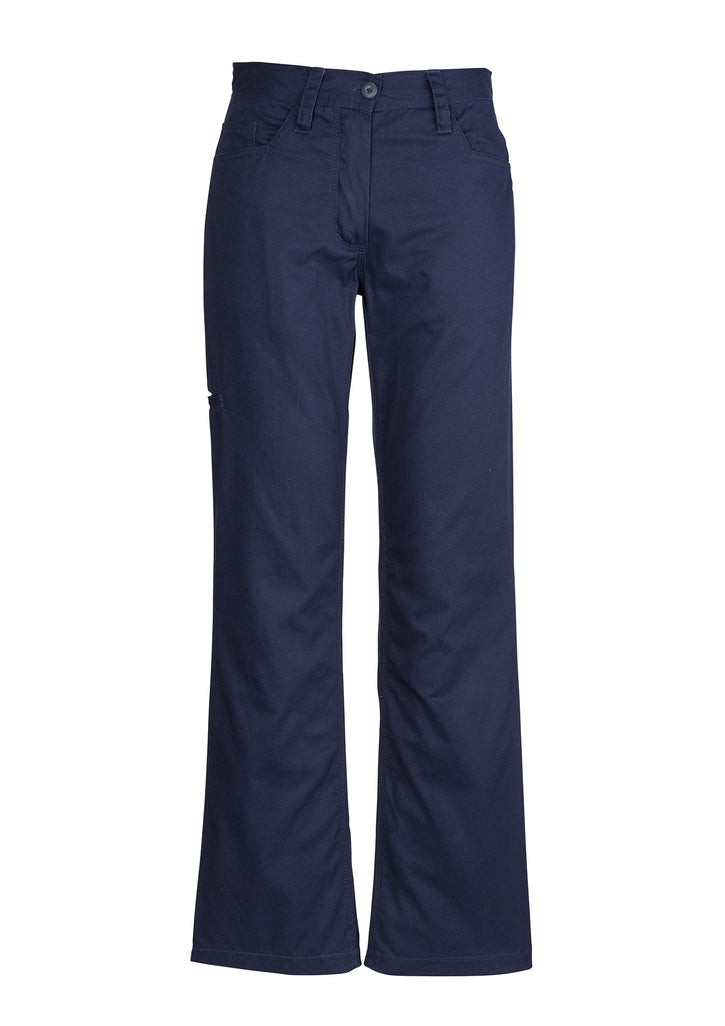 Womens Plain Utility Pant - Black