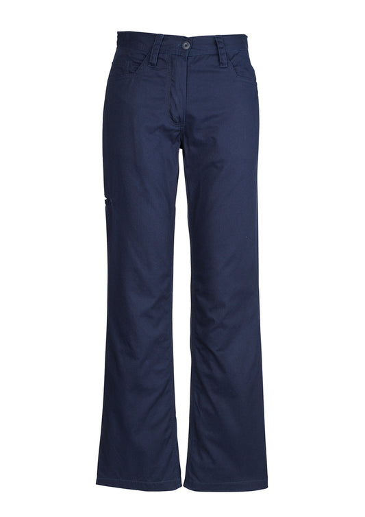 Womens Plain Utility Pant - Black