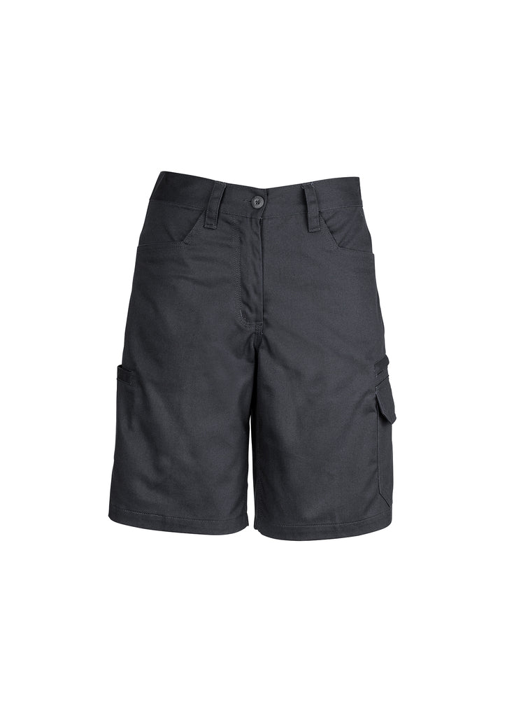 Womens Plain Utility Short - Navy