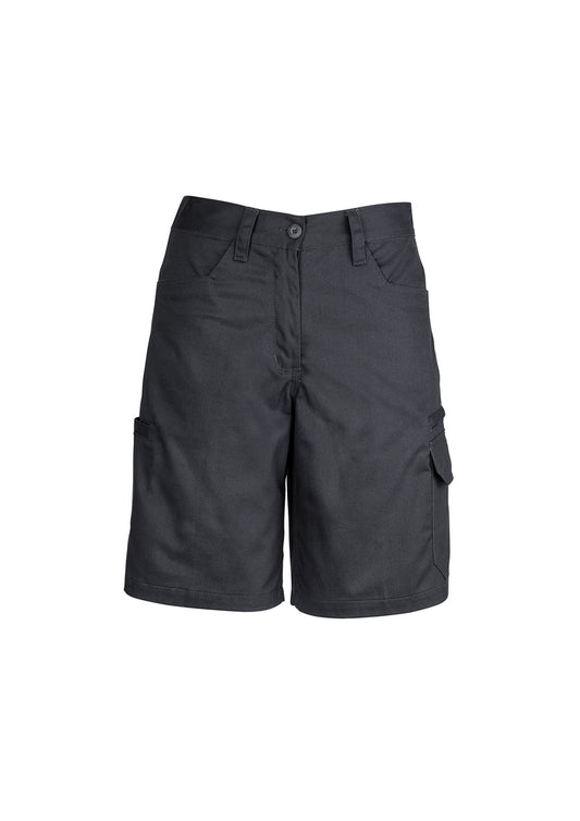 Womens Plain Utility Short - Navy