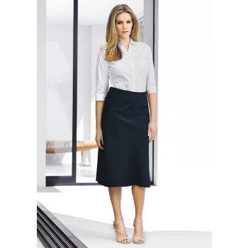 Ladies 3/4 Length Fluted Skirt