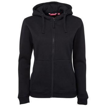 JB's Ladies Full Zip Fleece Hoodie