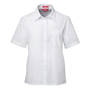 JB's Ladies Short Sleeve Poplin Shirt    