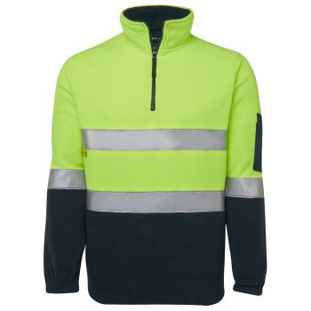 JB's Hi Vis (D+N) 1/2 Zip Polar Fleece