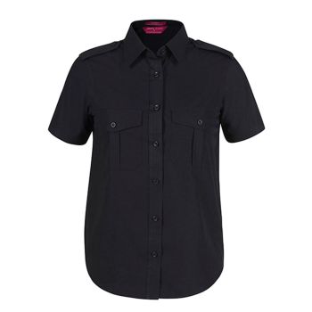 JB's Ladies Epaulette Short Sleeve Shirt 