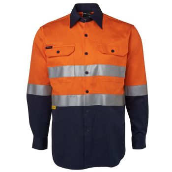JB's Hi Vis (D+N) L/S 190G Shirt