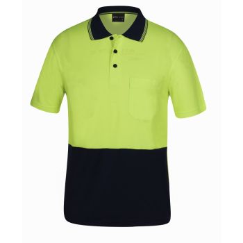 JB's Hi Vis S/S Bamboo Back Polo