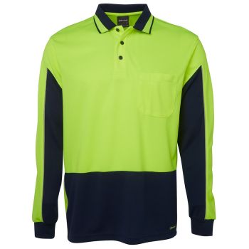 JB's Hi Vis L/S Gap Polo