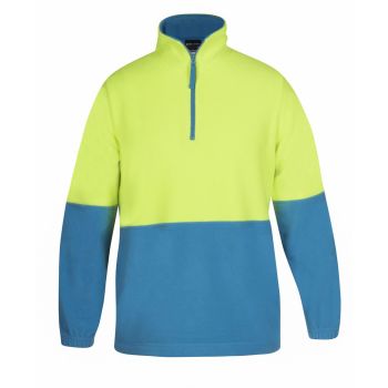 JB's Hi Vis 1/2 Zip Polar Fleece