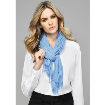 Ladies Monotone Woven Scarf