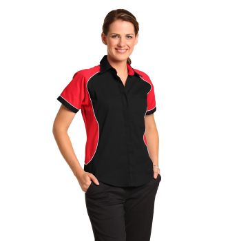 Winning Spirit Ladies’ Tri-colour Contrast Shirt
