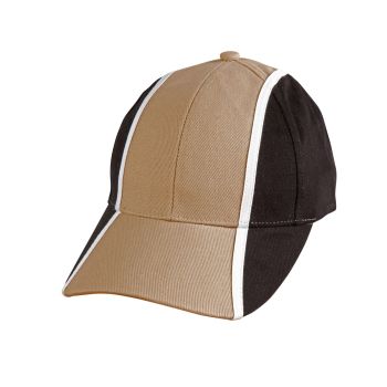 Winning Spirit Heavy Brushed Cotton Tri-colour Baseball Cap