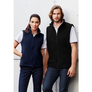 Biz Collection Ladies Plain Micro Fleece Vest