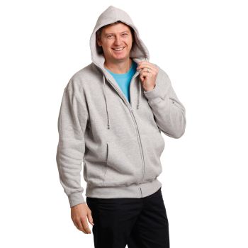 Winning Spirit Men’s Full-zip Fleecy Hoodie