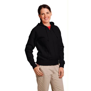 Winning Spirit Ladies’ Full-zip Fleecy Hoodie