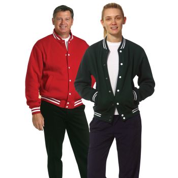 Winning Spirit Unisex Fleece Varsity Jacket