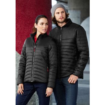 Biz Collection Mens Expedition Quilted Jacket