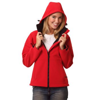 Winning Spirit Ladies’ Softshell Hood Jacket
