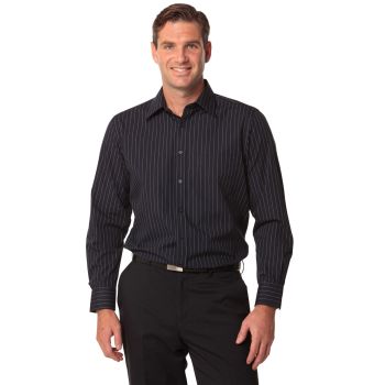 Winning Spirit Men’s Pin Stripe Long Sleeve Shirt
