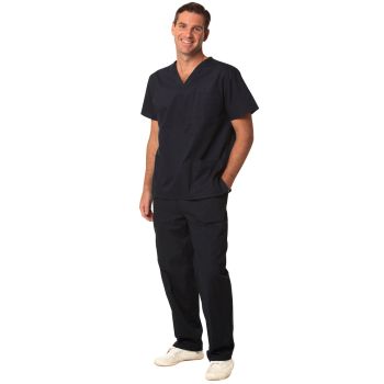Winning Spirit Unisex Scrubs Short Sleeve Tunic Top