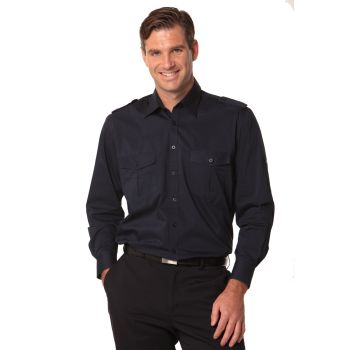 Winning Spirit Men’s Long Sleeve Military Shirt