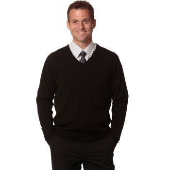 Winning Spirt Men’s V-Neck Long Sleeves Jumper